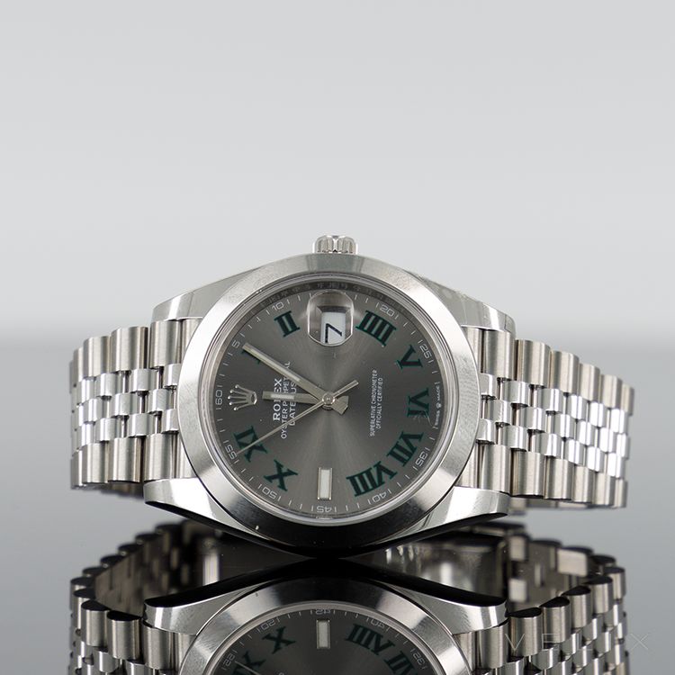Rolex Datejust 126300 — Wimbledon Dial Jubilee 41mm