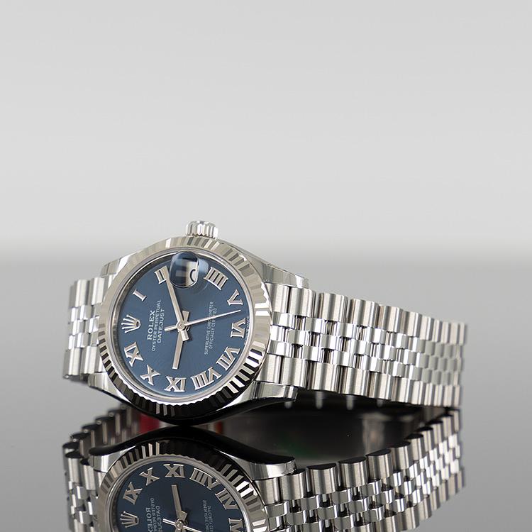 Rolex Datejust 278274 — Blue Roman Dial Steel Jubilee 31mm