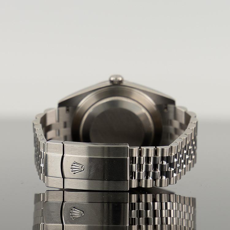 Rolex Datejust 126334 — Green Ombre Dial Steel Jubilee 41mm