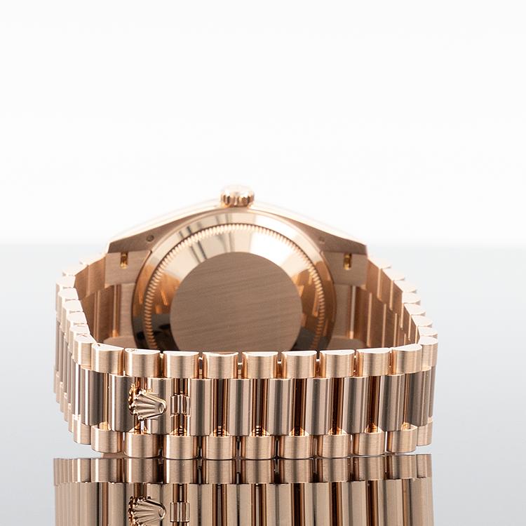 Rolex Day-Date 128345 — Rose Gold Diamond 36mm