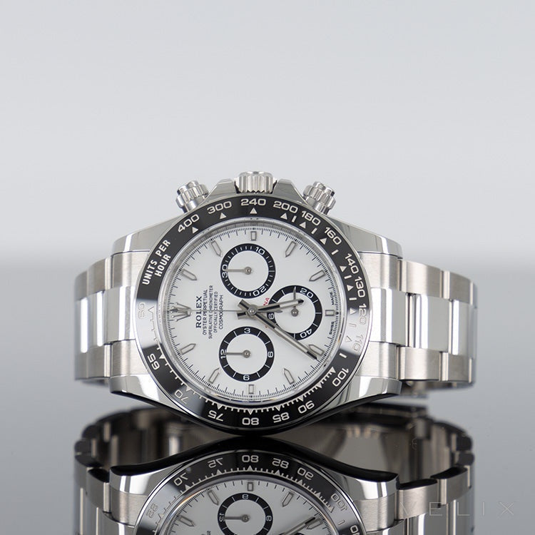 Rolex Daytona 126500LN — White Dial Steel 40mm