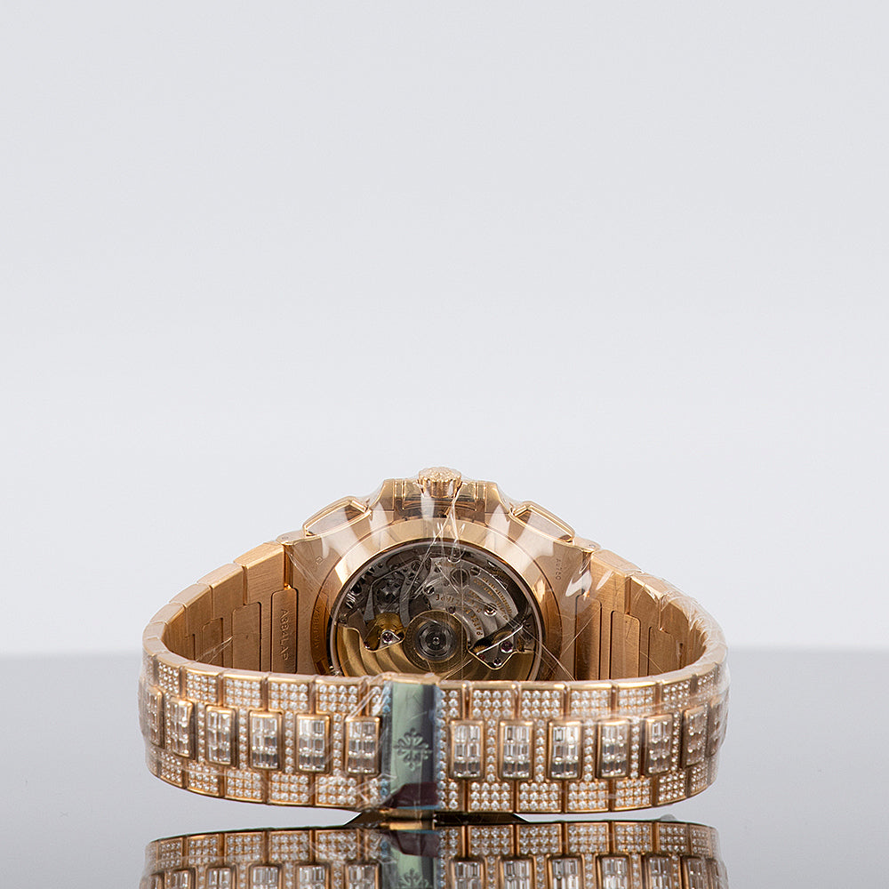 Patek Philippe Nautilus — Rose Gold Baguette 40mm