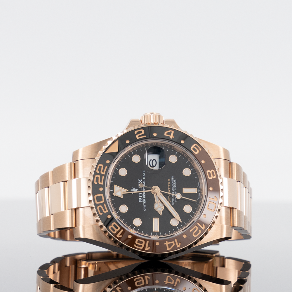 Rolex GMT-Master II 126715CHNR — Rose Gold 40mm