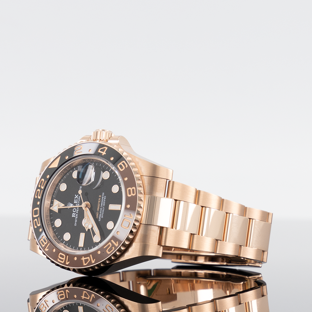 Rolex GMT-Master II 126715CHNR — Rose Gold 40mm