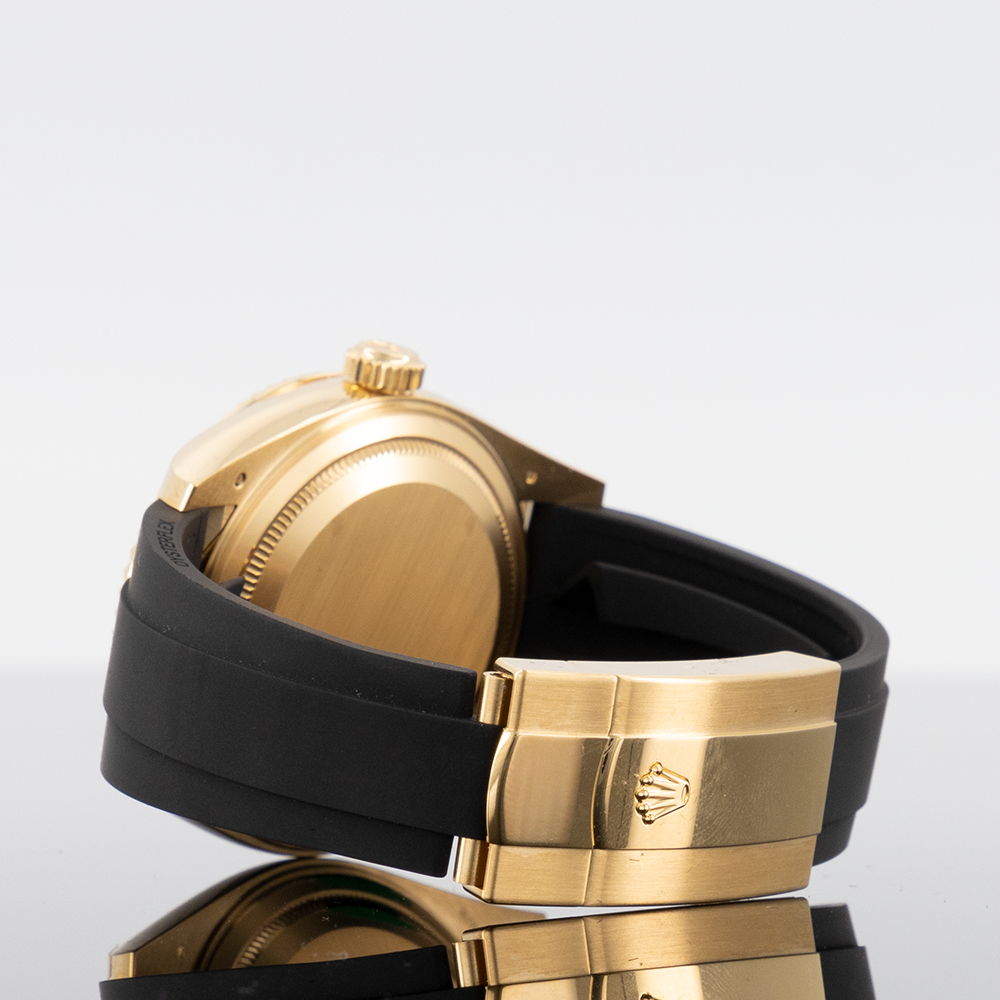 Rolex Sky-Dweller 336238 — Gold Black Dial Yellow Gold Oysterflex 42mm