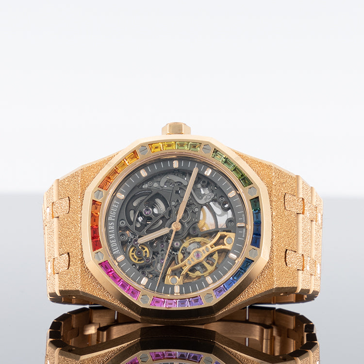 Audemars Piguet Royal Oak 15412OR — Rose Gold Openworked 41mm