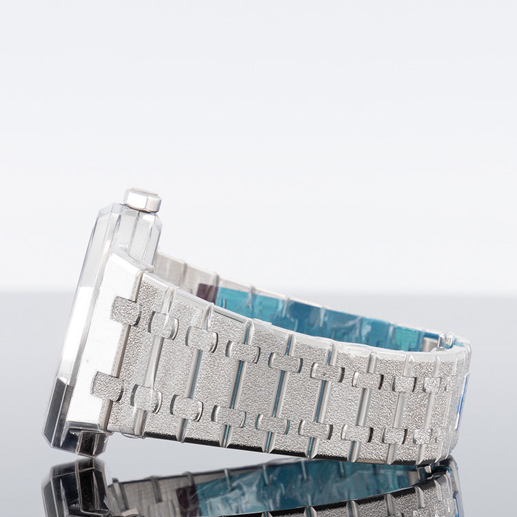 Audemars Piguet Royal Oak 15412BC — White Gold Skeleton Rainbow 41mm