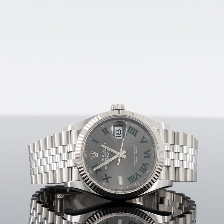Rolex Datejust 126234 — Wimbledon Dial Steel Jubilee 36mm