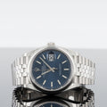 Rolex Datejust 126200 — Blue Index Dial Steel Jubilee 36mm