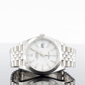 Rolex Datejust 126300 — White Index Dial Steel Jubilee 41mm