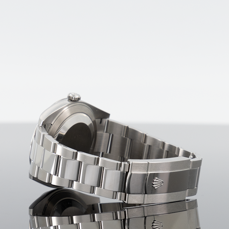 Rolex Datejust 126300 — Green Index Dial Oystersteel 41mm