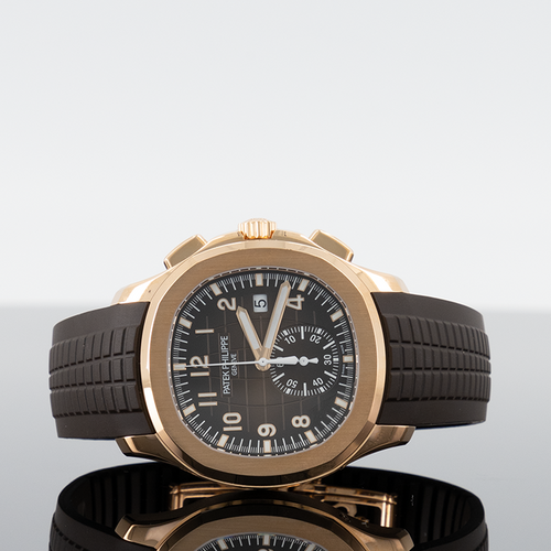 Patek Philippe Aquanaut — Rose Gold Brown Dial Rose Gold 42.2mm
