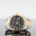 Rolex Sky-Dweller 336933 — Gold Black Dial Yellow Gold Steel 42mm