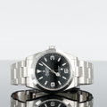 Rolex Oyster Perpetual 124270 — Black Dial Steel 40mm