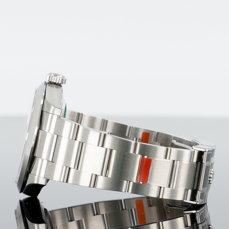 Rolex Oyster Perpetual 124270 — Black Dial Steel 40mm