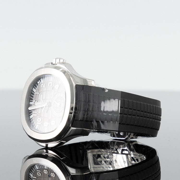 Patek Philippe Aquanaut — Black Dial Steel 40.8mm