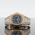 Patek Philippe Nautilus 5980/1AR — Gold Blue Dial Steel 40.5mm