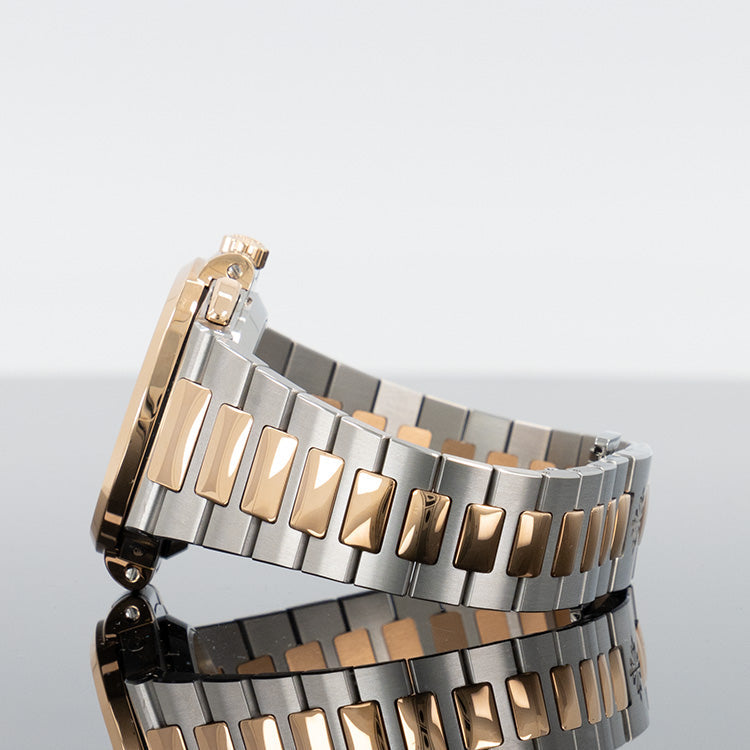 Patek Philippe Nautilus 5980/1AR — Gold Blue Dial Steel 40.5mm