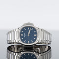 Patek Philippe Nautilus — Blue Dial Steel Diamond 35.2mm