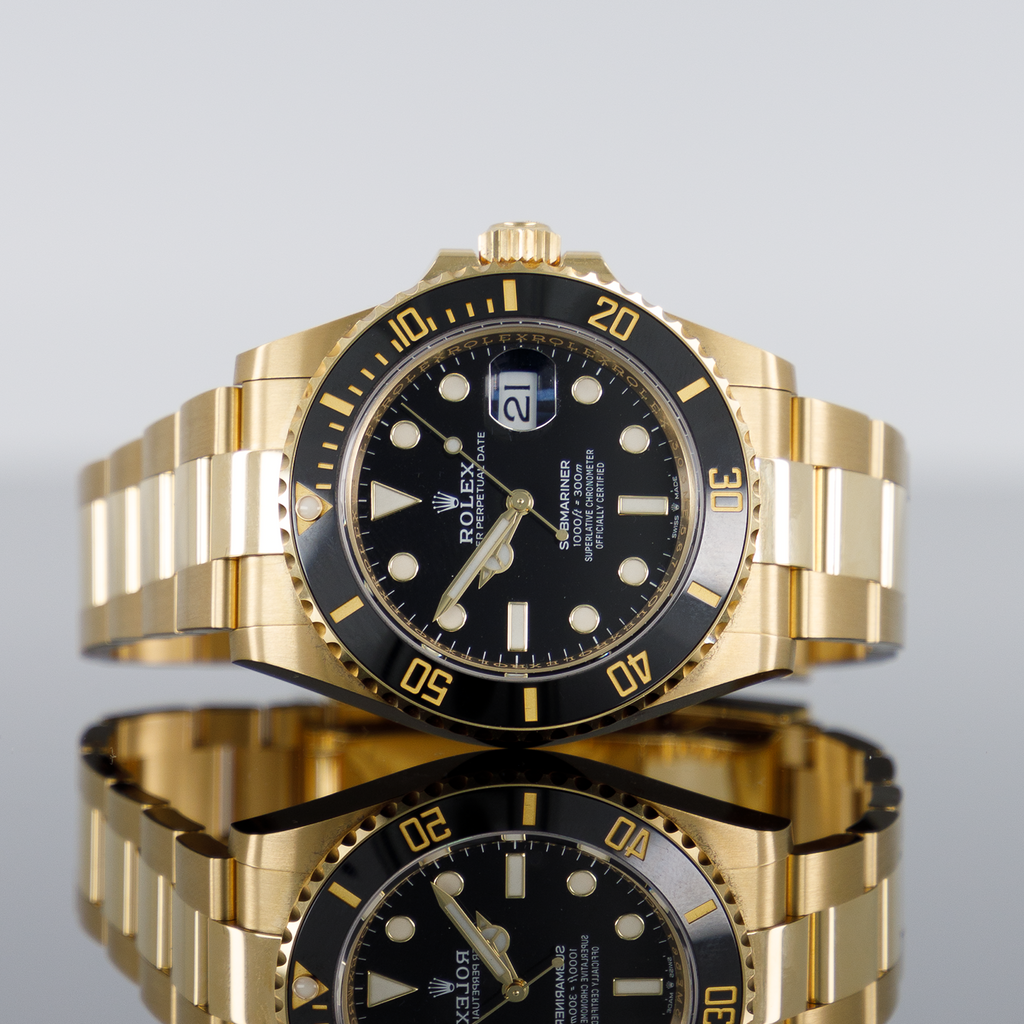 Rolex Submariner 126618LN — Gold Black Dial Yellow Gold 41mm