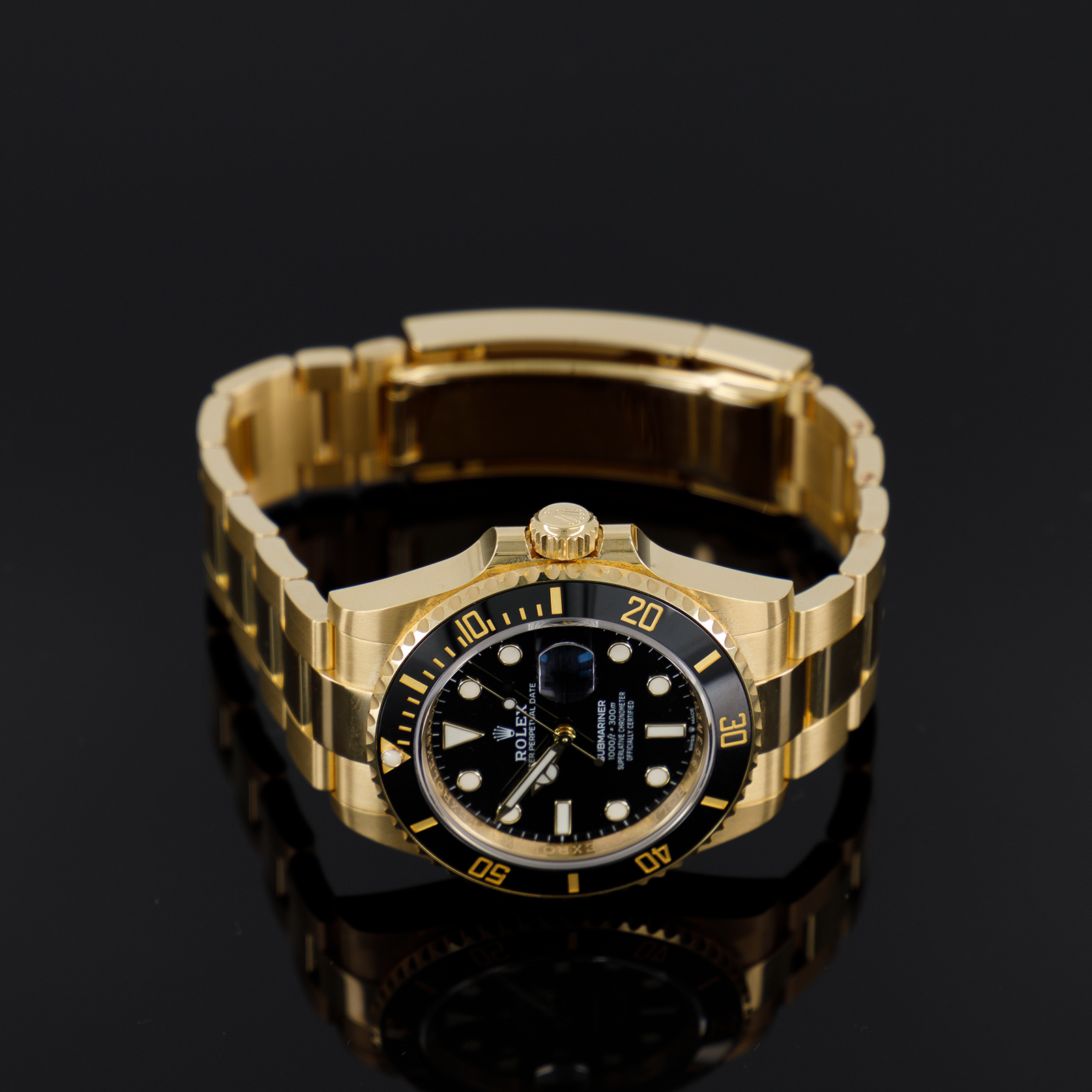 Rolex Submariner 126618LN — Gold Black Dial Yellow Gold 41mm