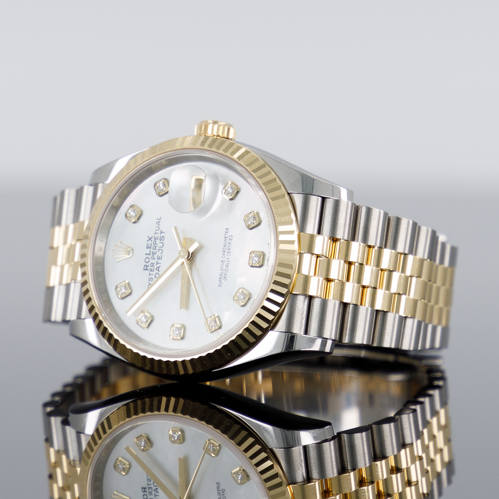 Rolex Datejust 126233 — Yellow Gold Steel Jubilee 36mm