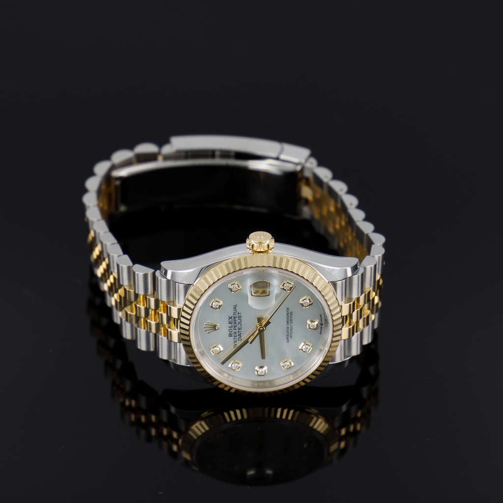 Rolex Datejust 126233 — Yellow Gold Steel Jubilee 36mm