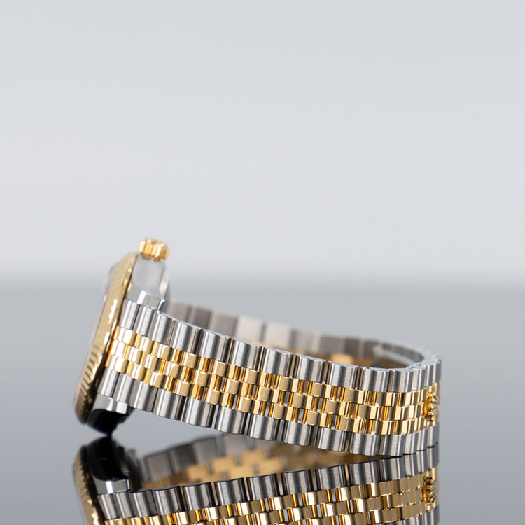 Rolex Datejust 278273 — Mother Of Pearl Brown Dial Yellow Gold Steel 31mm