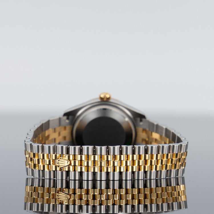 Rolex Datejust 278273 — Mother Of Pearl Brown Dial Yellow Gold Steel 31mm