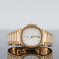 Patek Philippe Nautilus 7118/1R — Rose Gold Silvery Opaline Dial Rose Gold 35.2mm