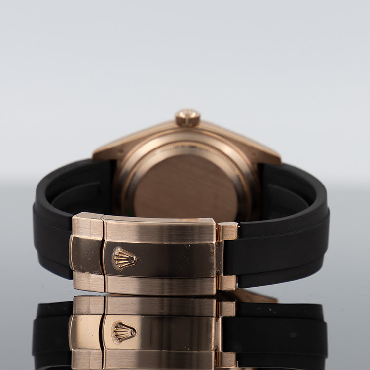 Rolex Sky-Dweller 336235 — Rose Gold Chocolate Dial Rose Gold Oysterflex 42mm
