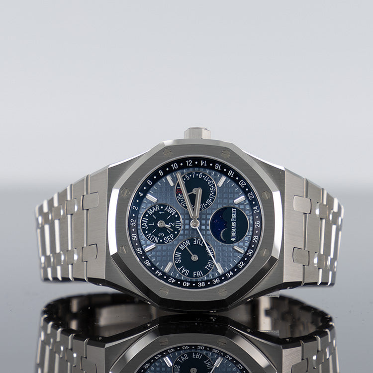 Audemars Piguet Royal Oak 26574ST — Blue Dial Steel 41mm