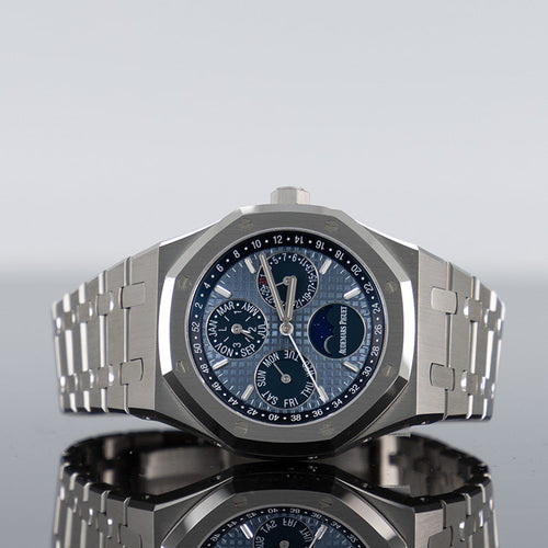 Audemars Piguet Royal Oak 26574ST — Blue Dial Steel 41mm