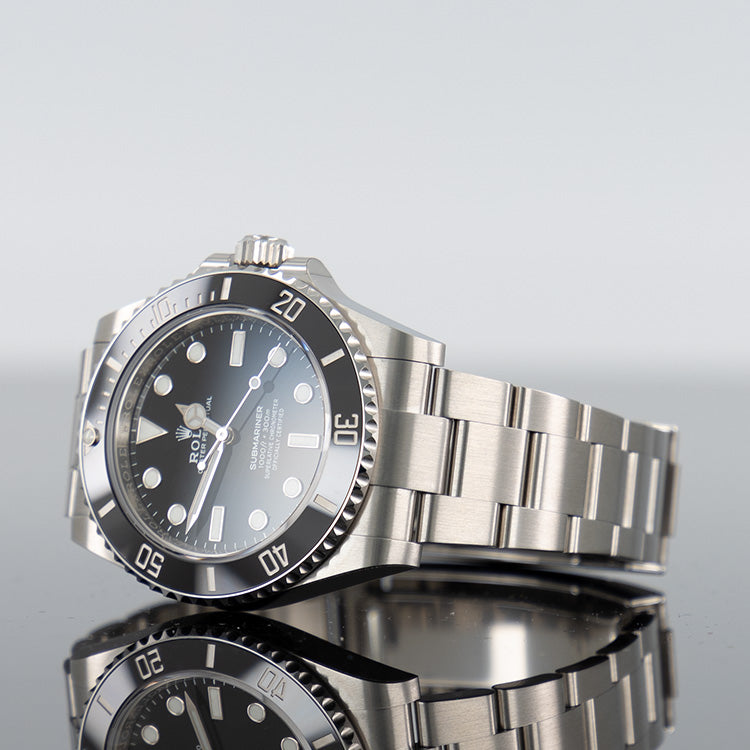 Rolex Submariner 124060 — Black Dial Oystersteel 41mm