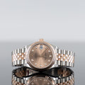 Rolex Datejust 278271 — Gold Rose Diamond Dial Steel Diamond 31mm
