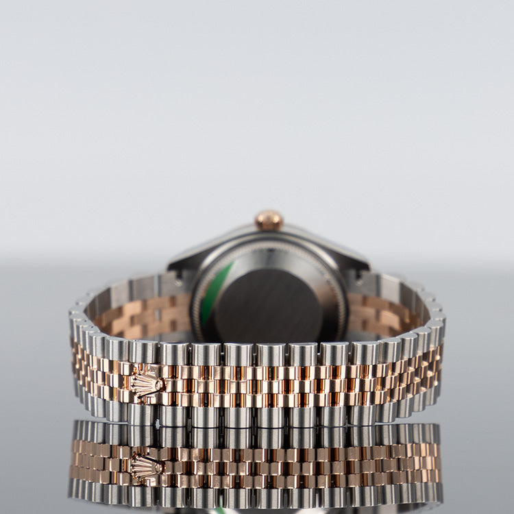 Rolex Datejust 278271 — Gold Rose Diamond Dial Steel Diamond 31mm