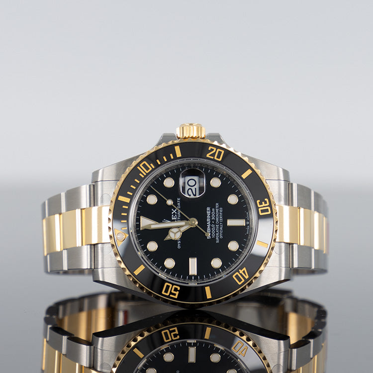 Rolex Submariner 126613LN — Gold Black Dial Yellow Gold Steel 41mm