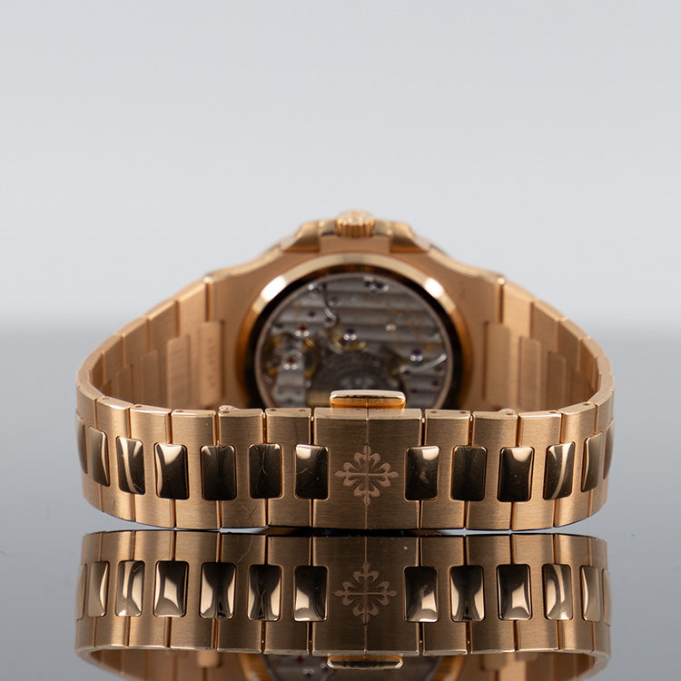Patek Philippe Nautilus 5712/1R — Brown Dial Rose Gold 40mm