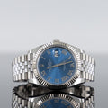 Rolex Datejust 126334 — Blue Roman Dial Steel Jubilee 41mm