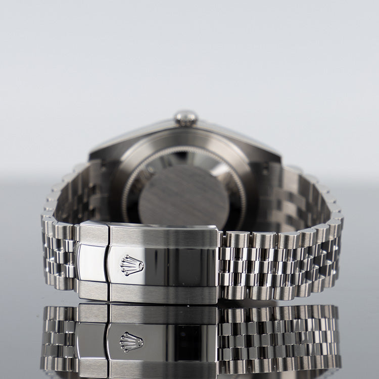 Rolex Datejust 126334 — Blue Roman Dial Steel Jubilee 41mm