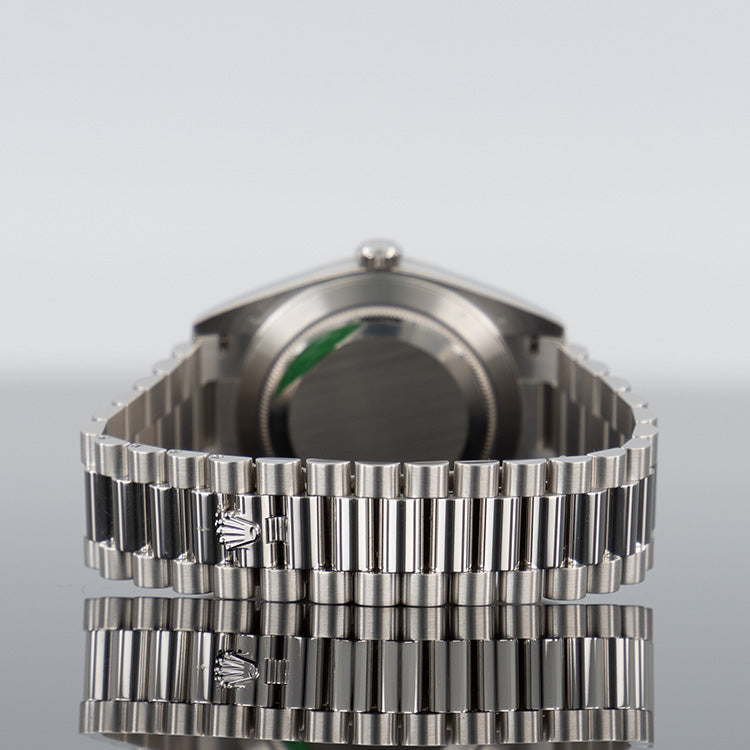 Rolex Day-Date 228206 — Meteorite Dial Platinum 40mm