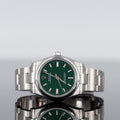 Rolex Oyster Perpetual 277200 — Green Dial Steel 31mm