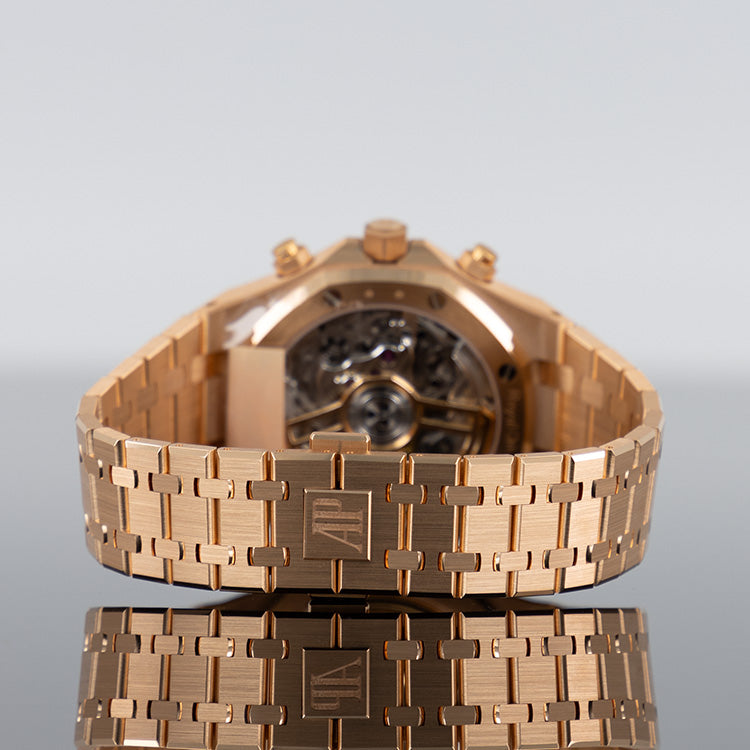 Audemars Piguet Royal Oak 26240OR — Rose Gold Khaki Green Dial Rose Gold 41mm