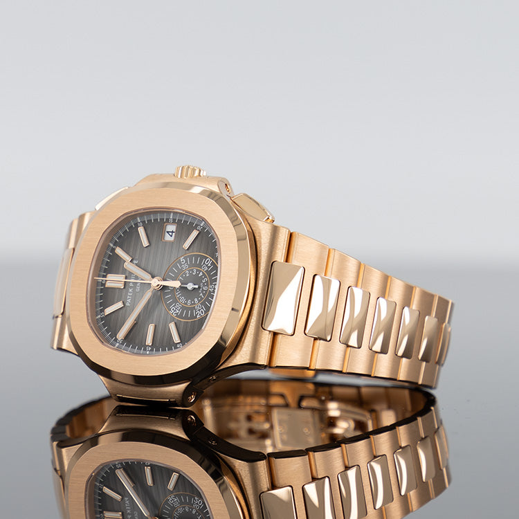 Patek Philippe Nautilus 5980/1R — Rose Gold Black Dial Rose Gold 40.5mm