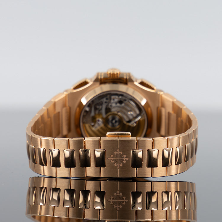 Patek Philippe Nautilus 5980/1R — Rose Gold Black Dial Rose Gold 40.5mm