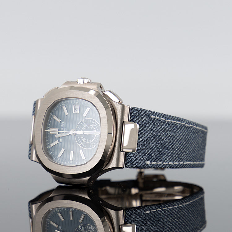 Patek Philippe Nautilus — Blue Gray Dial 40.5mm