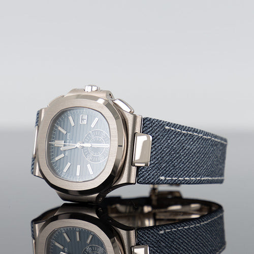 Patek Philippe Nautilus — Blue Gray Dial 40.5mm