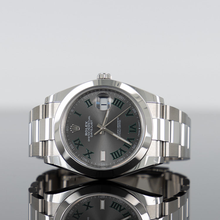 Rolex Datejust 126300 — Wimbledon Dial Oystersteel 41mm