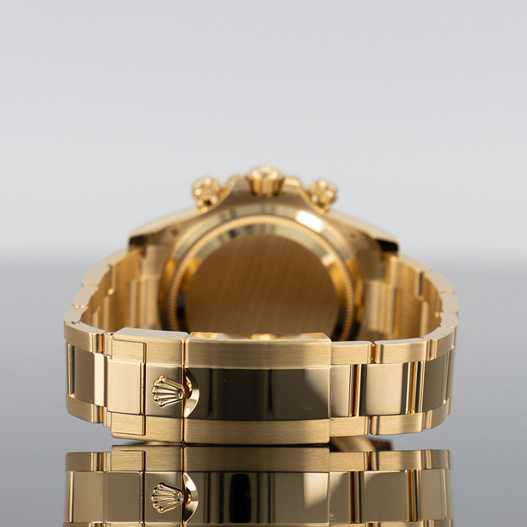 Rolex Daytona 126508 — Gold Paul Newman Black Dial Yellow Gold 40mm