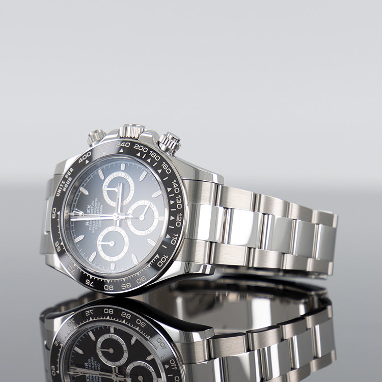 Rolex Daytona 126500LN — Black Dial Ceramic Steel 40mm
